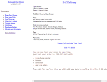 Tablet Screenshot of ezdelivery.net